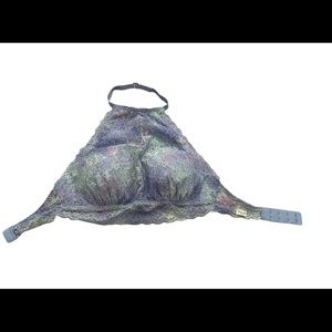 Lace floral bralette